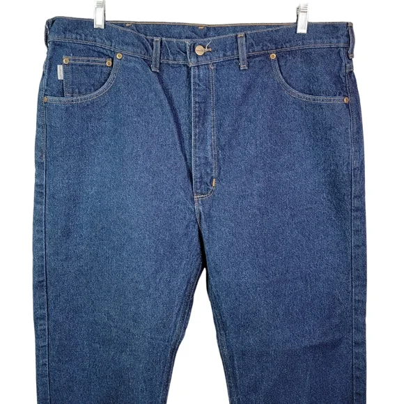 Carhartt Vintage Union Made in USA Medium Wash Denim New With Out Tags 42x30 - Picture 3 of 16